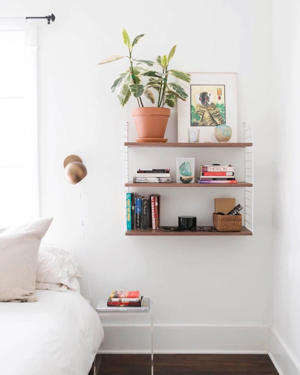 Маленькие прикроватные полки 15 см