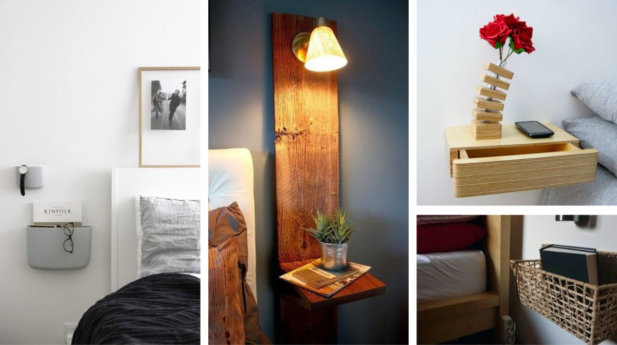 Вместо прикроватной тумбочки