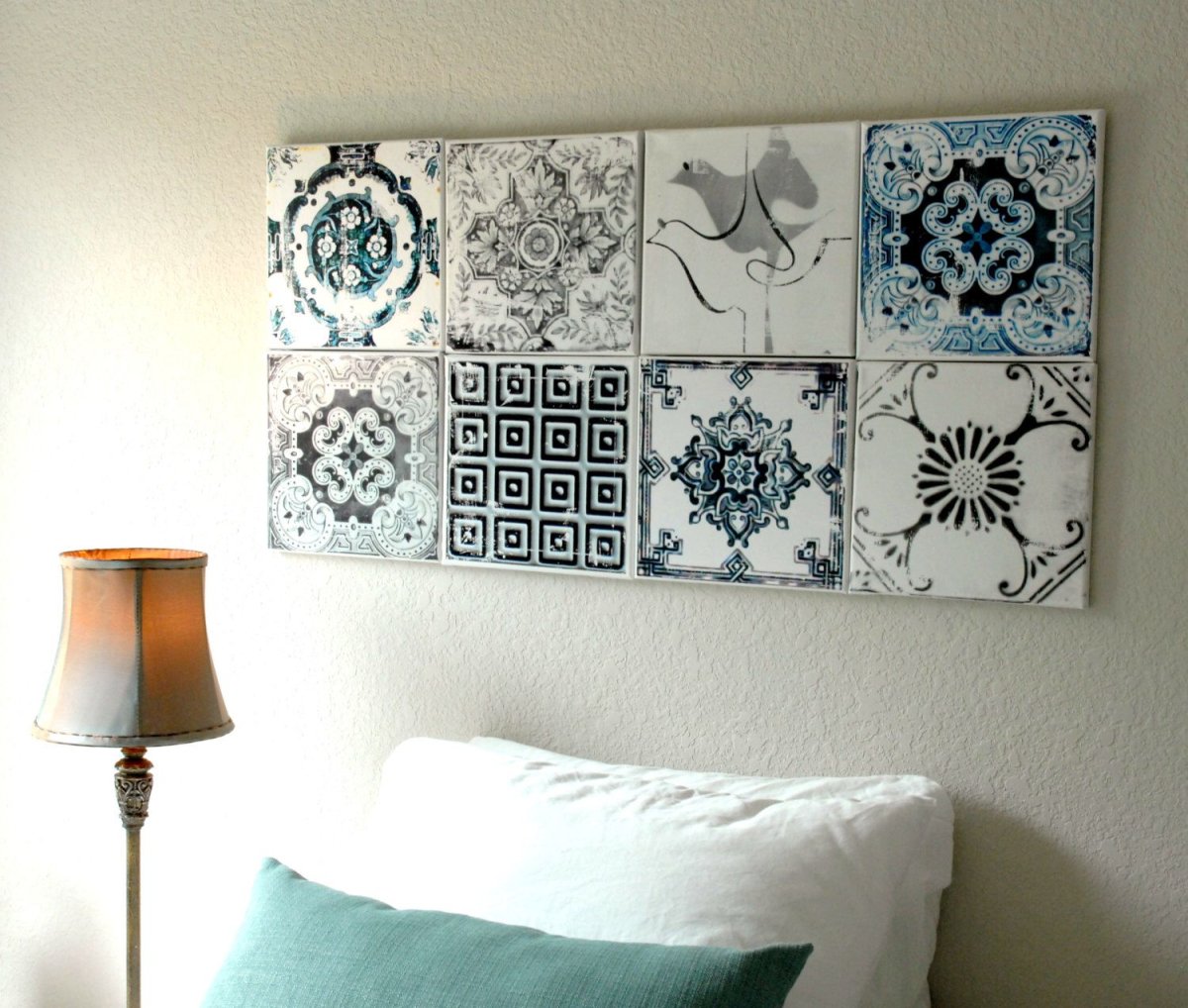Португальская плитка азулежу в интерьере квартир