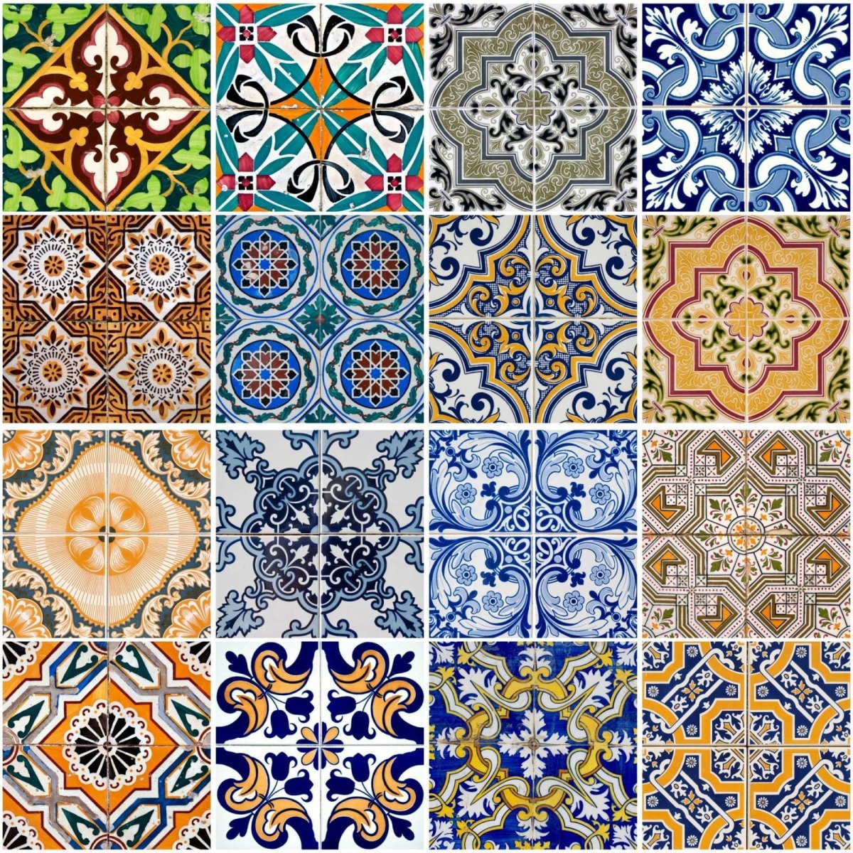 Португальская мозаика азулежуш