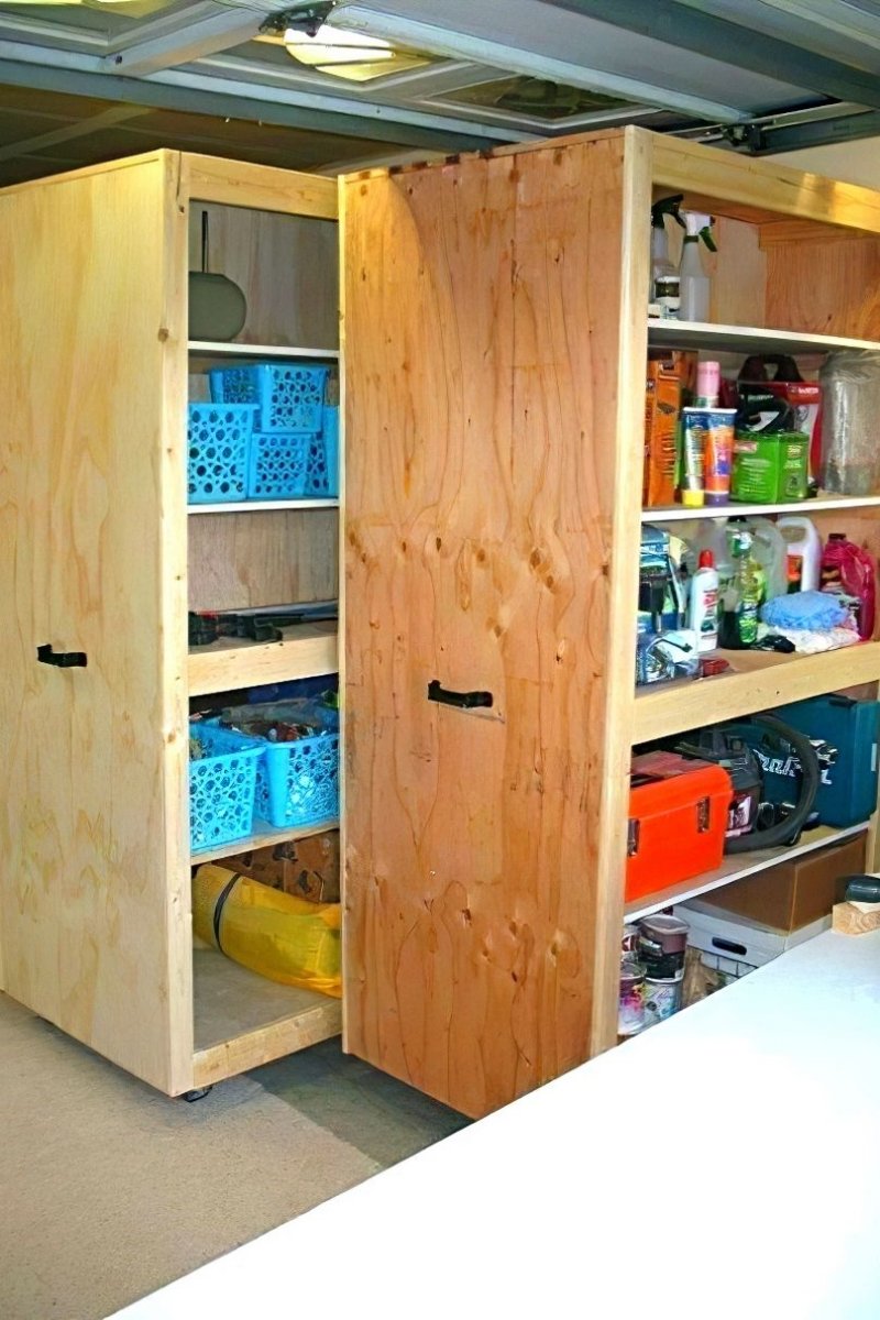 Кухонные шкафчики в гараж