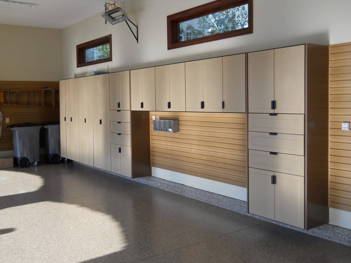 Шкафы для гаража из ДСП