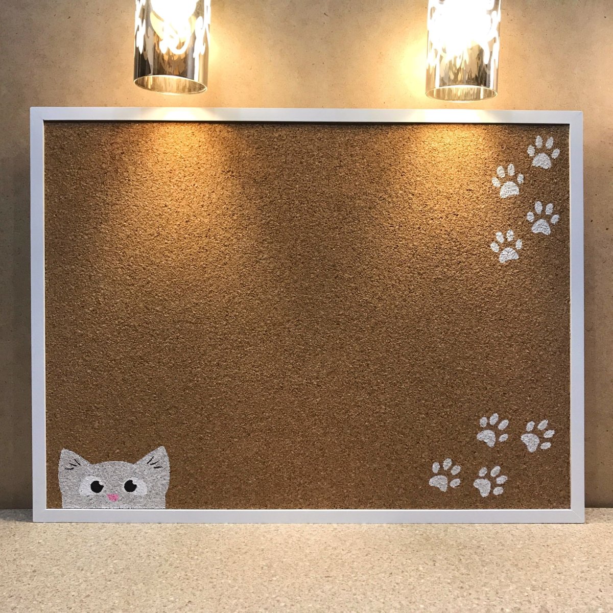 Украшение пробковой доски