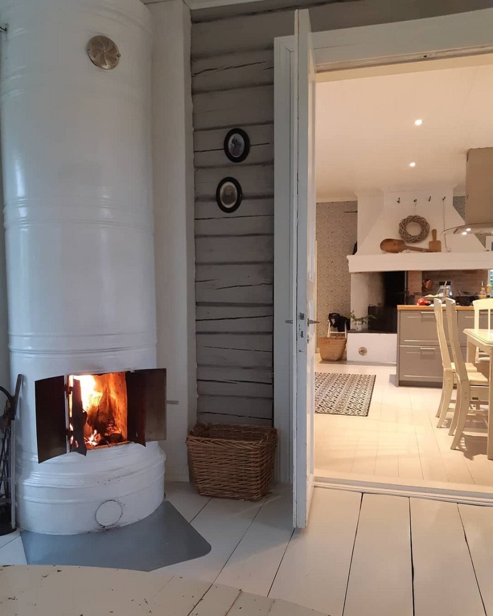 Комната с печью