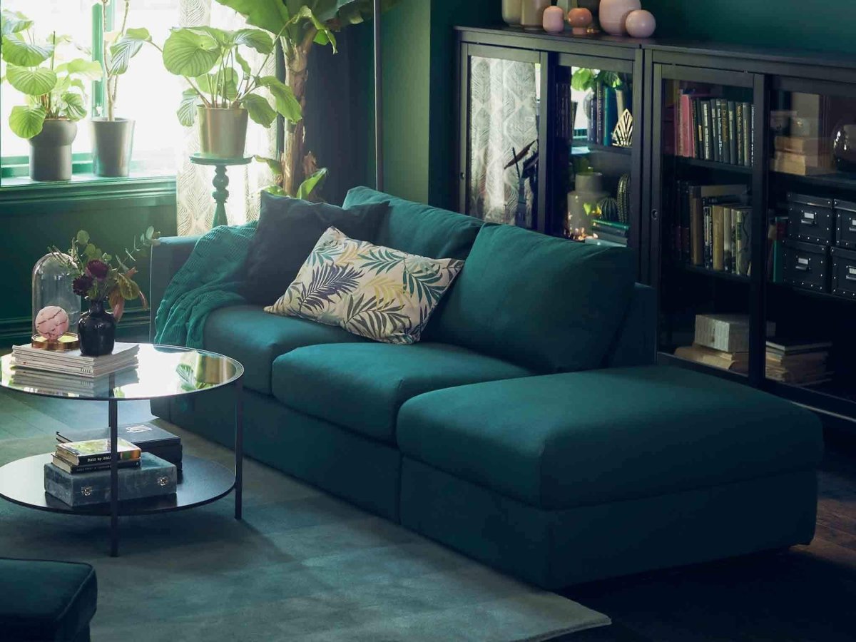 Диван ВИМЛЕ икеа в интерьере