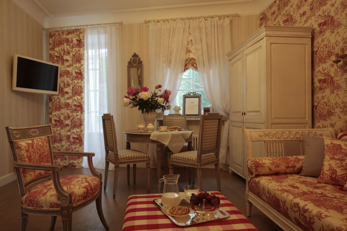 Интерьер в стиле русской усадьбы