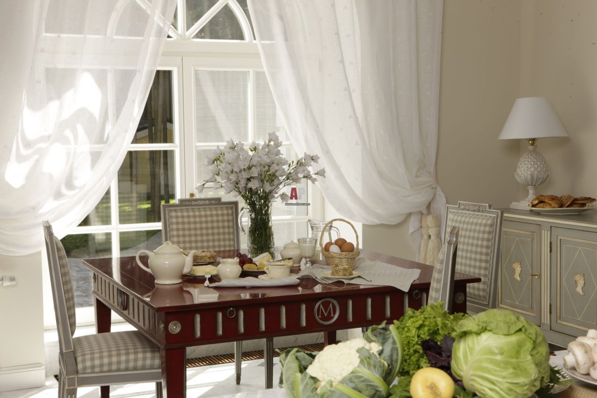 Интерьер в стиле русской усадьбы