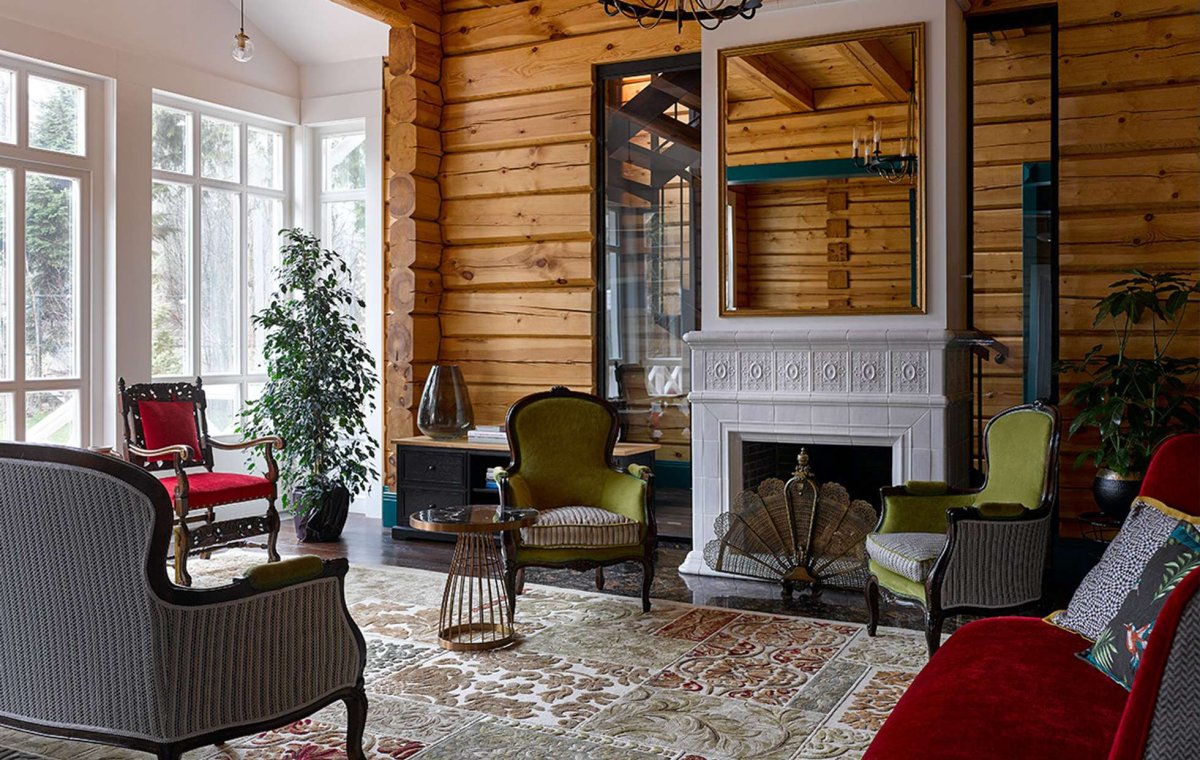 Дача в Подмосковье интерьер