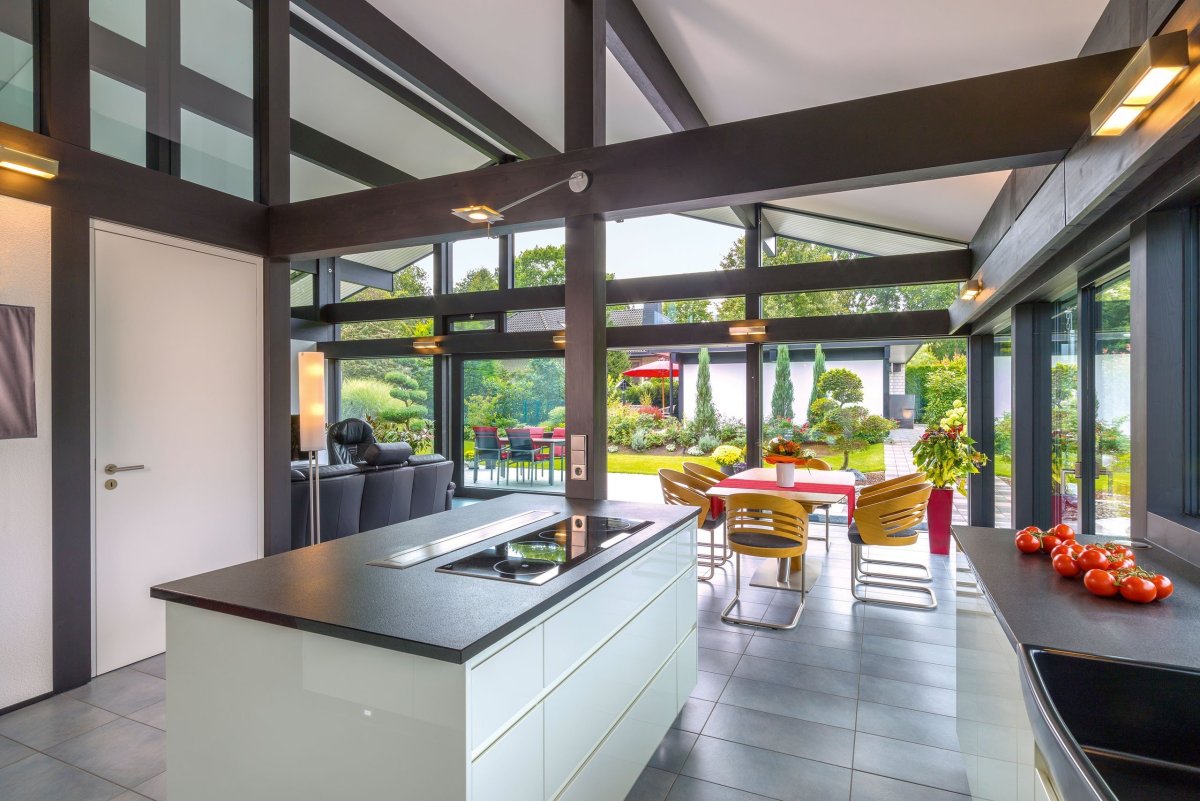 Фахверк HUF haus одноэтажный