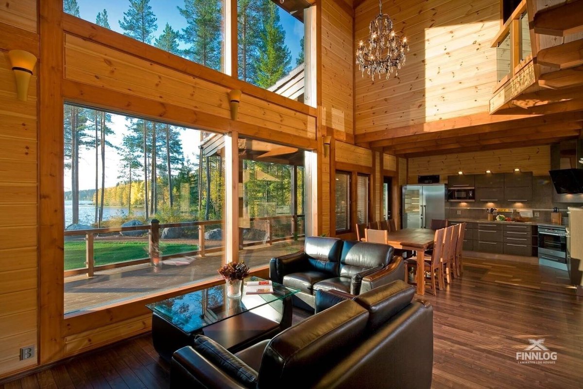 Фахверк Шале дом интерьер