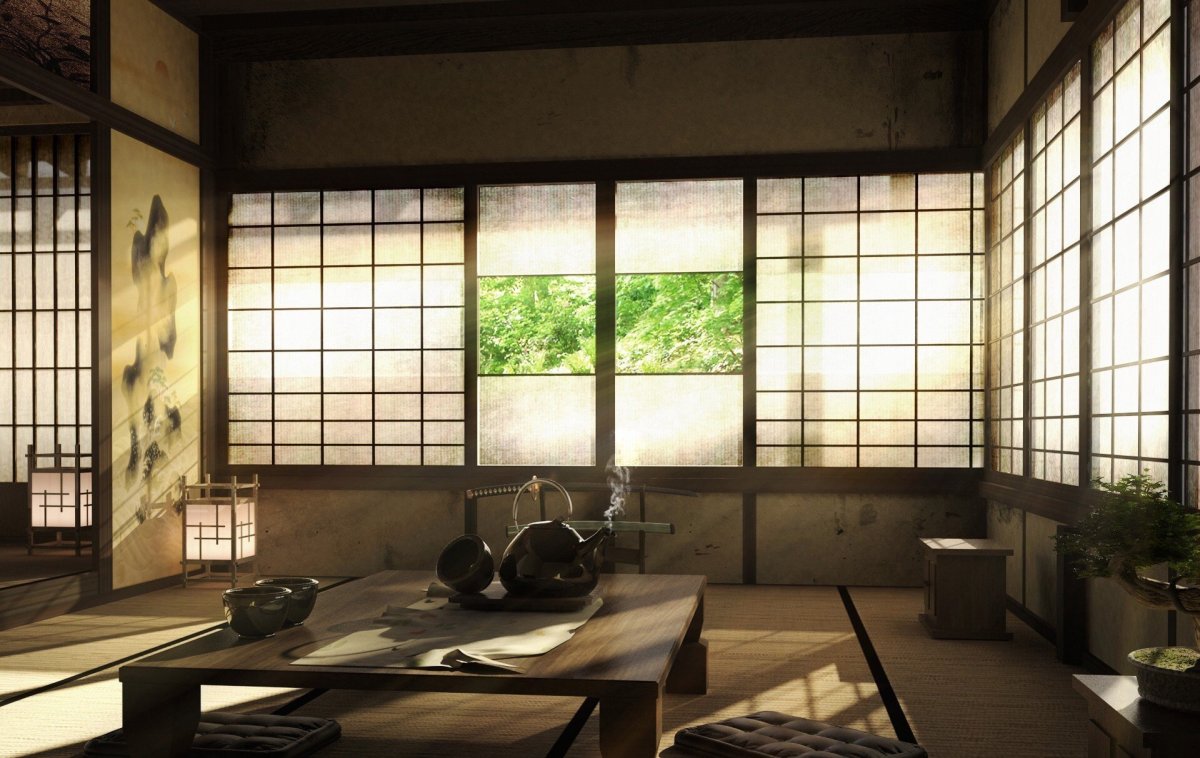 Чайный домик тясицу интерьер