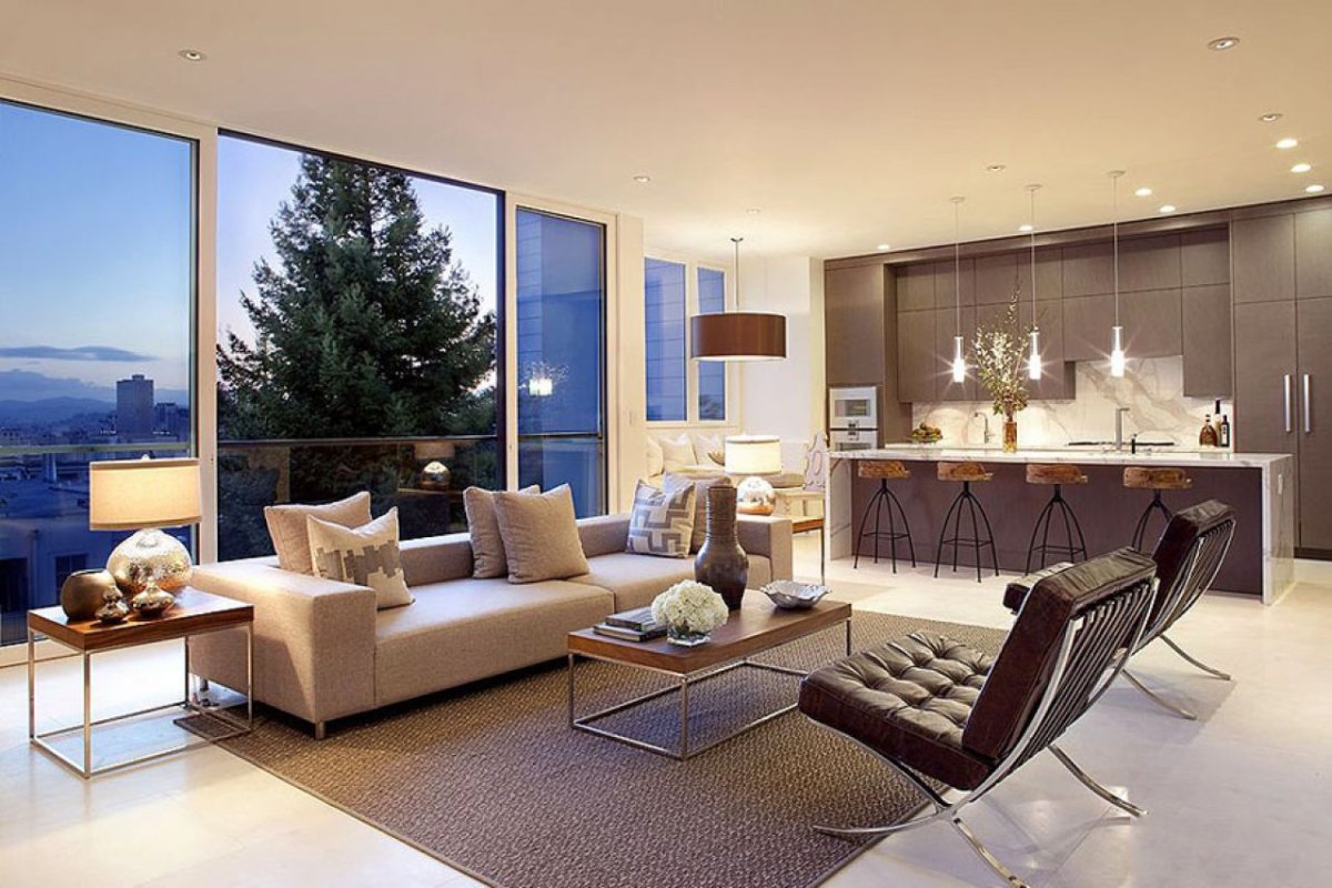 Шикарные квартиры в современном стиле