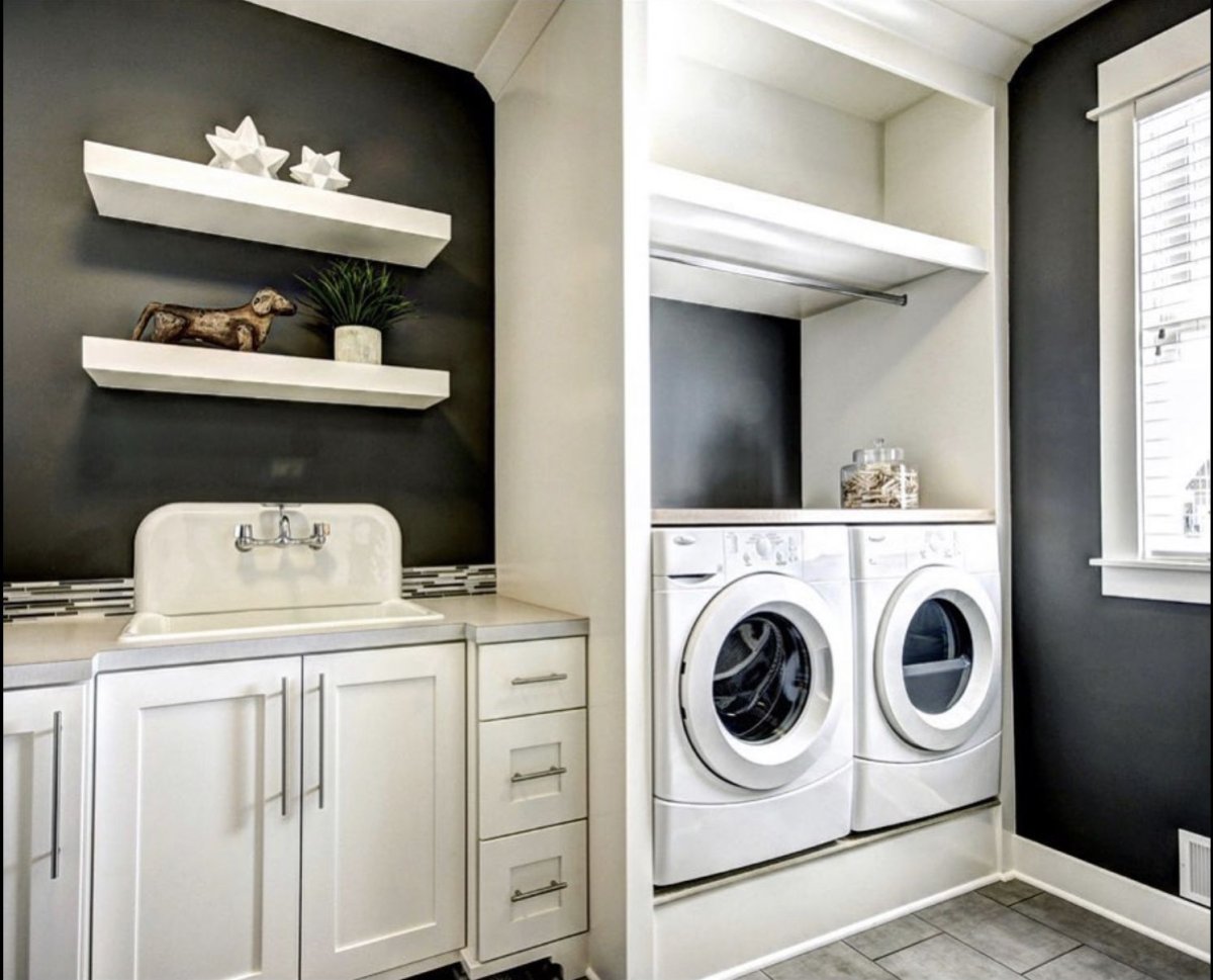 Постирочная интерьер