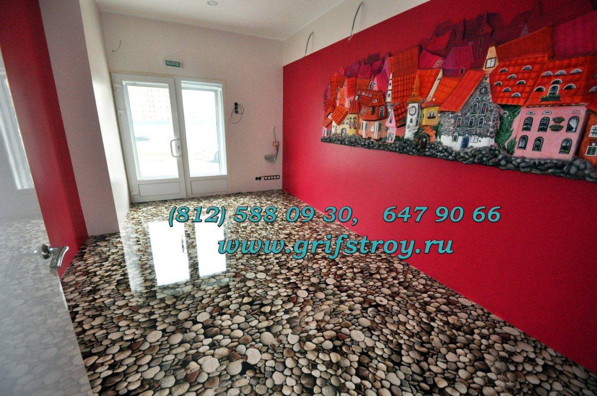 Декоративные наливные полы