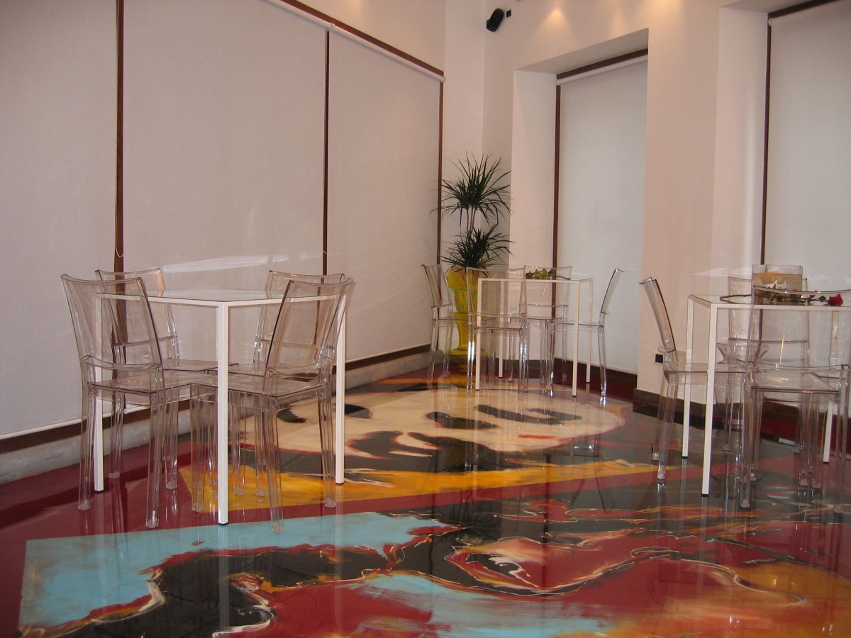 Наливной пол жидкий линолеум