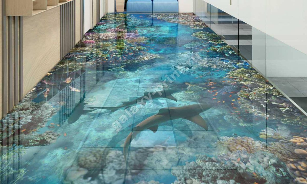 Пол наливной 3д самовыравнивающийся