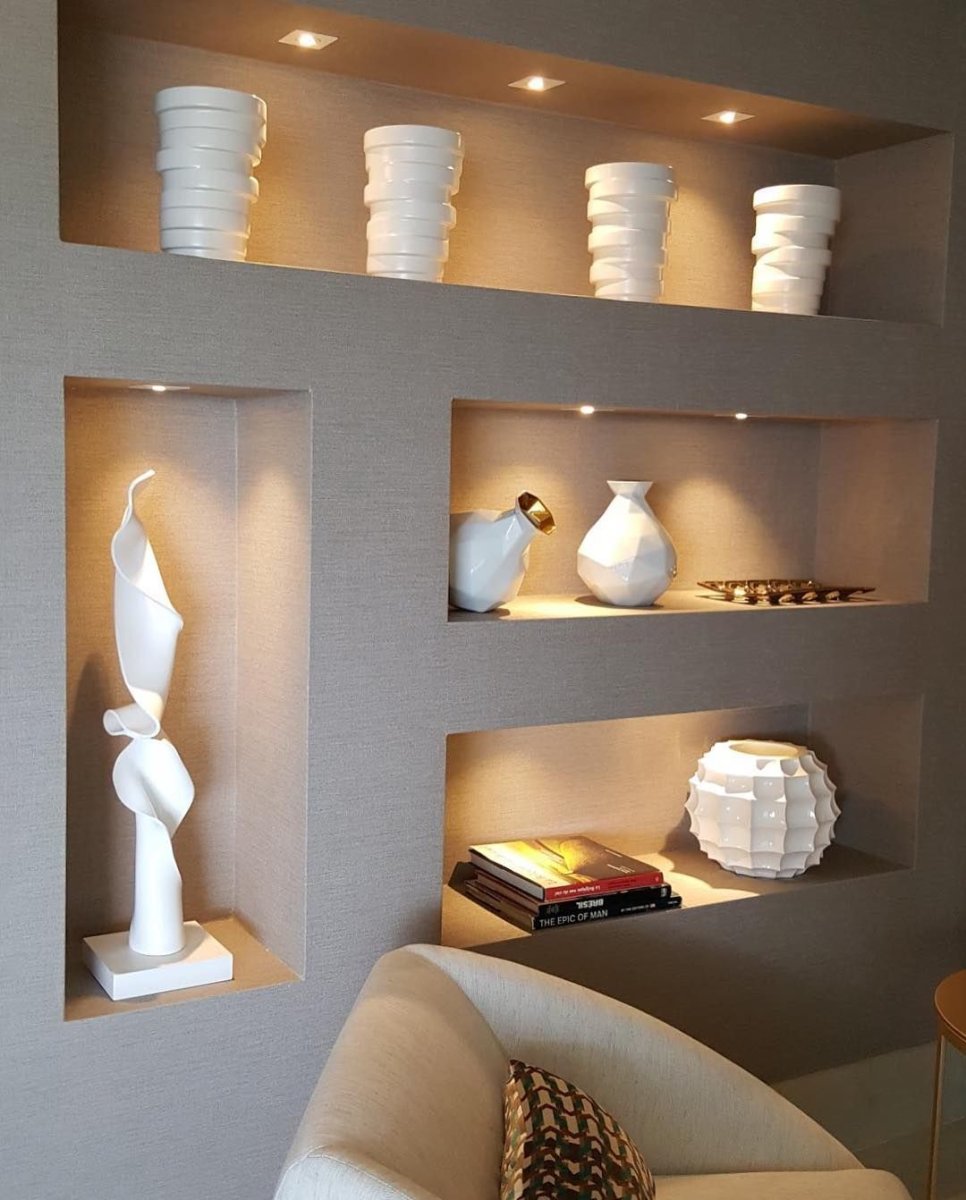 Декор ниши в стене