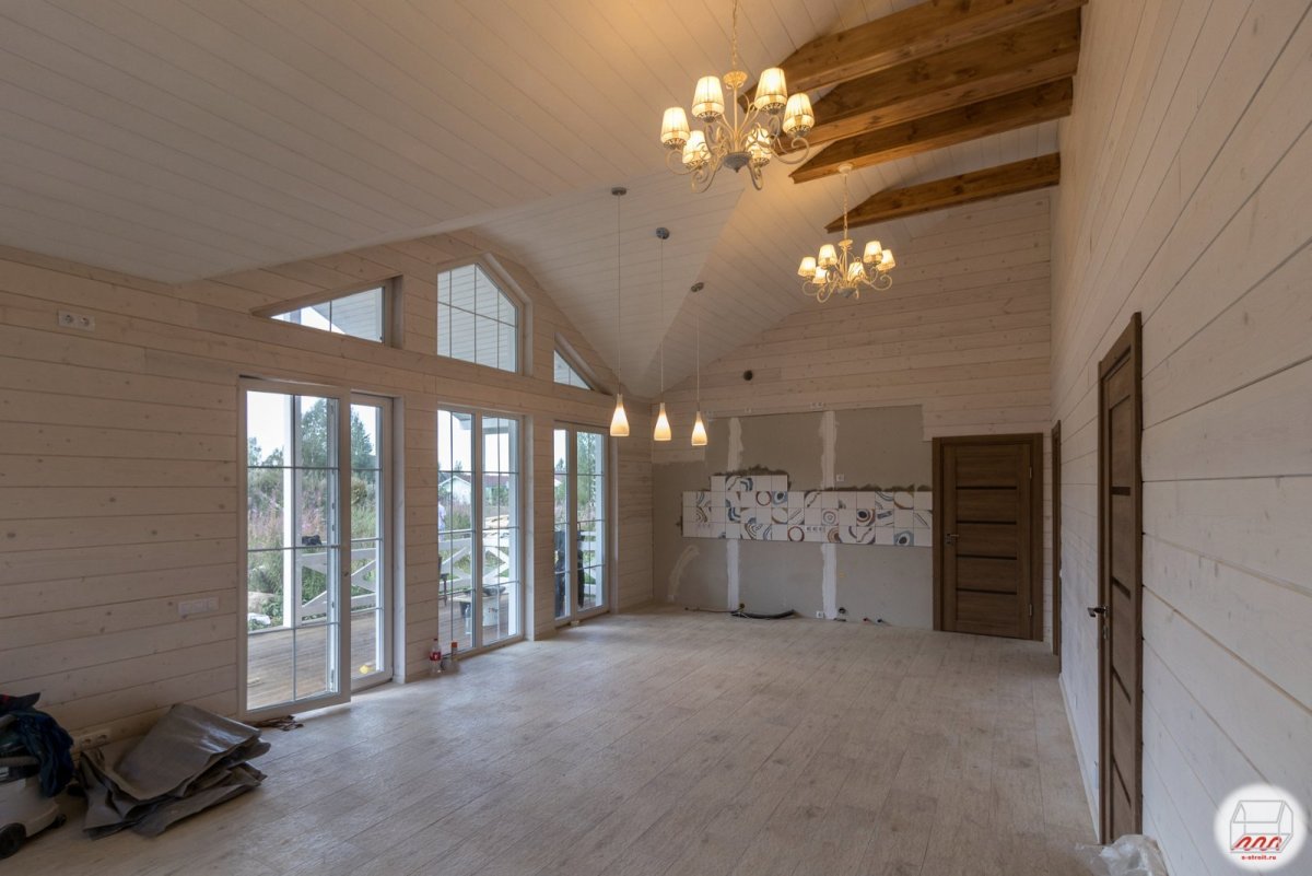 Каркасный дом внутренняя отделка