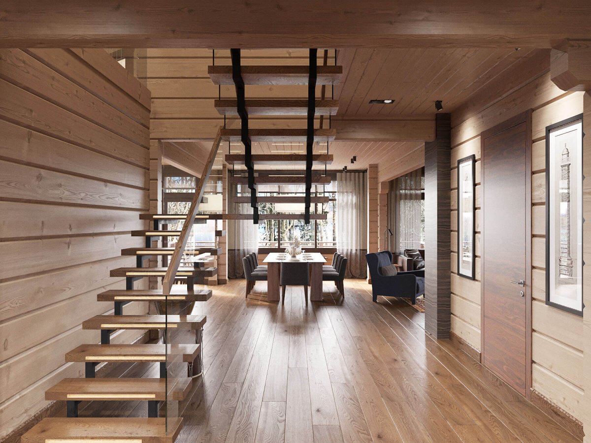 Honka лестница