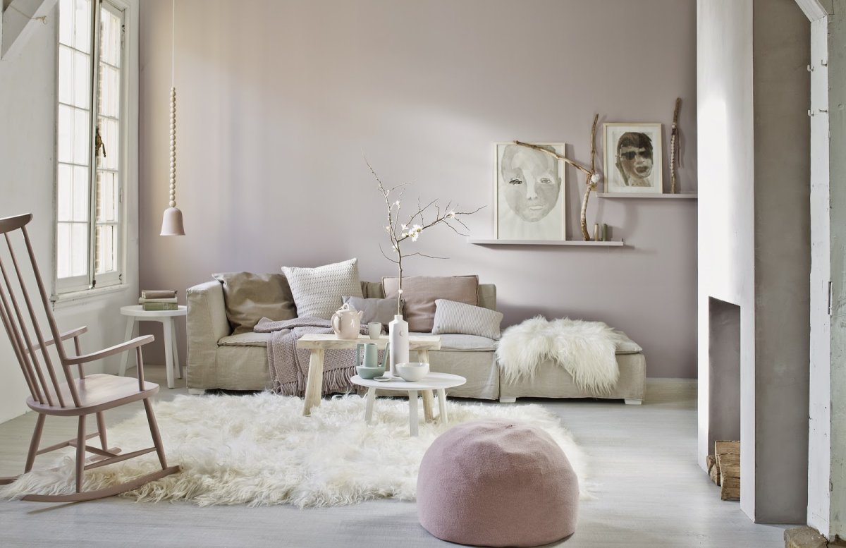 Dulux пыльная роза