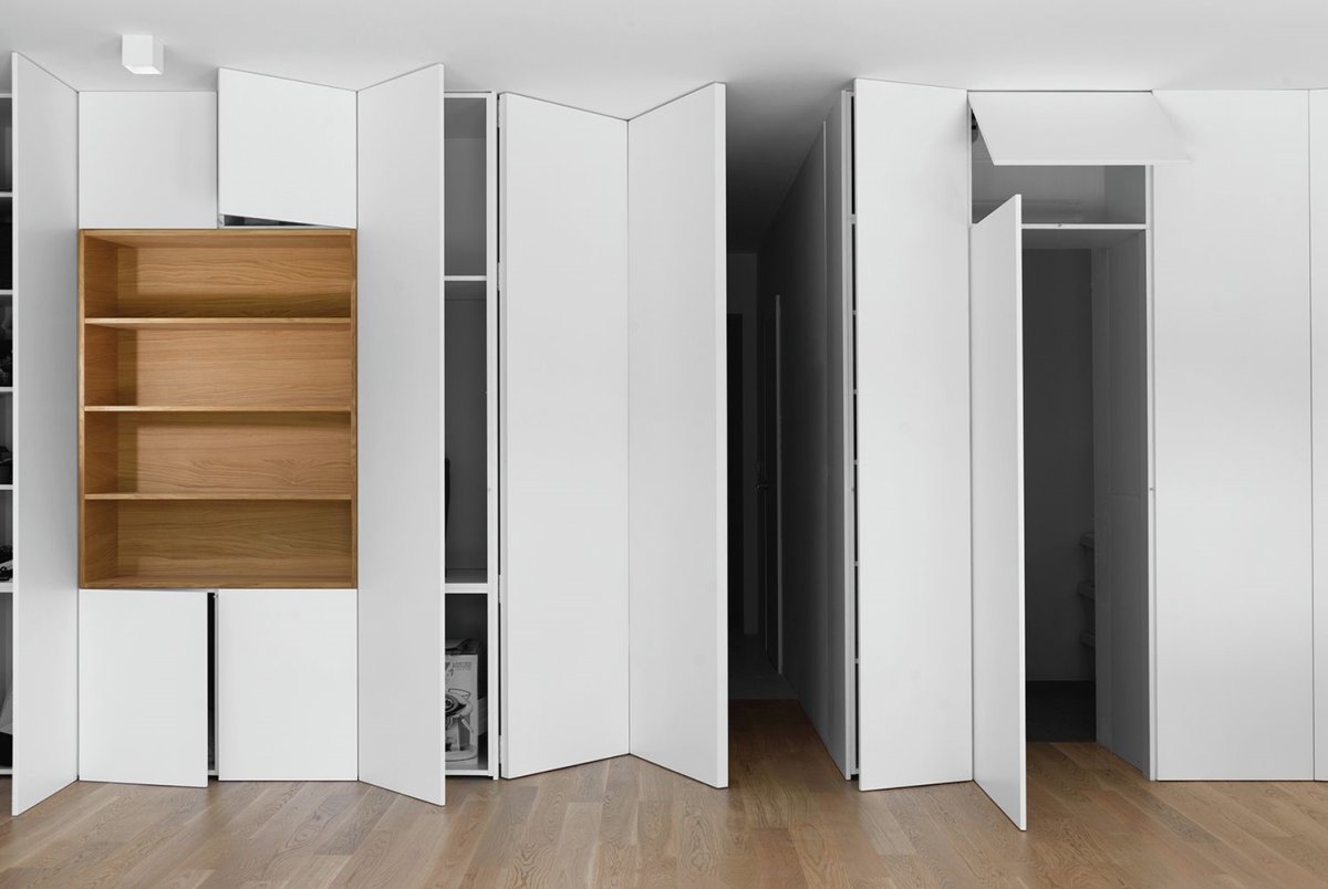 Двери гармошка Хеттих