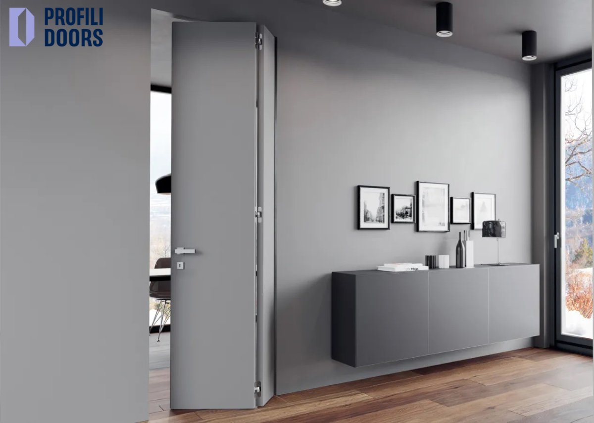 Дверь Invisible Lux Alu