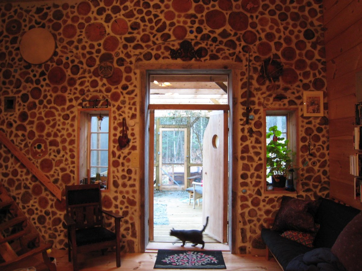 Дом из глиночурки интерьер
