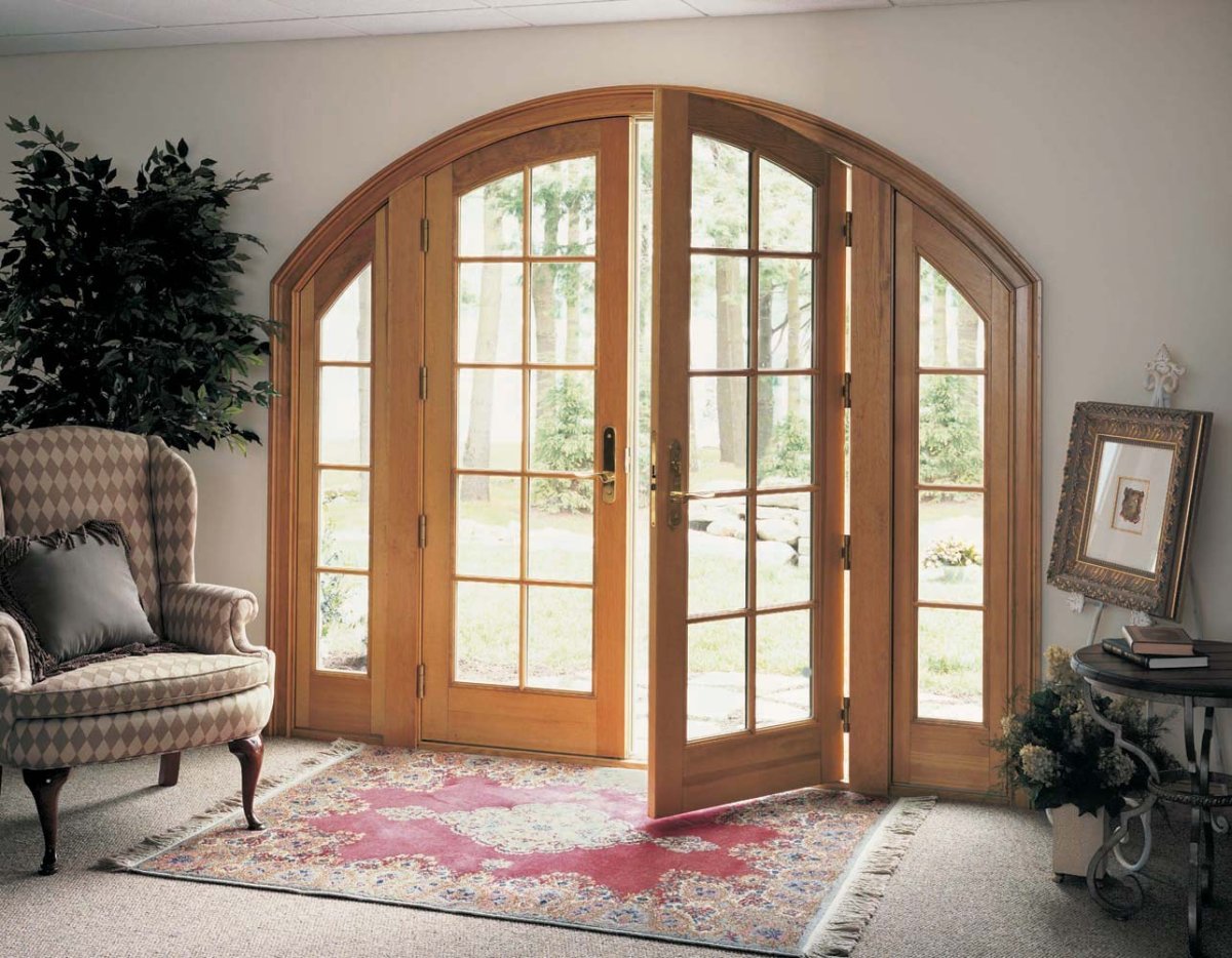 Межкомнатная арочная дверь