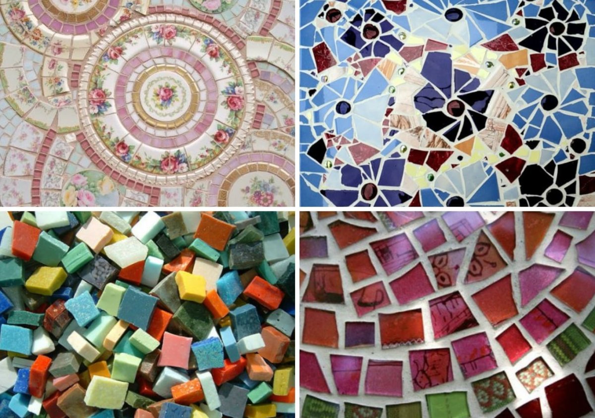 Мозаика из кафельной плитки