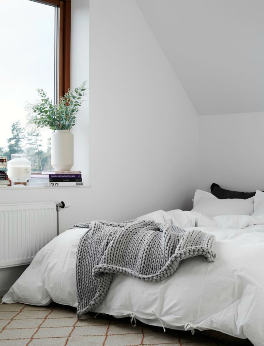 Уютная спальня Минимализм