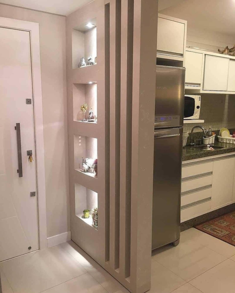 Холодильник в нише