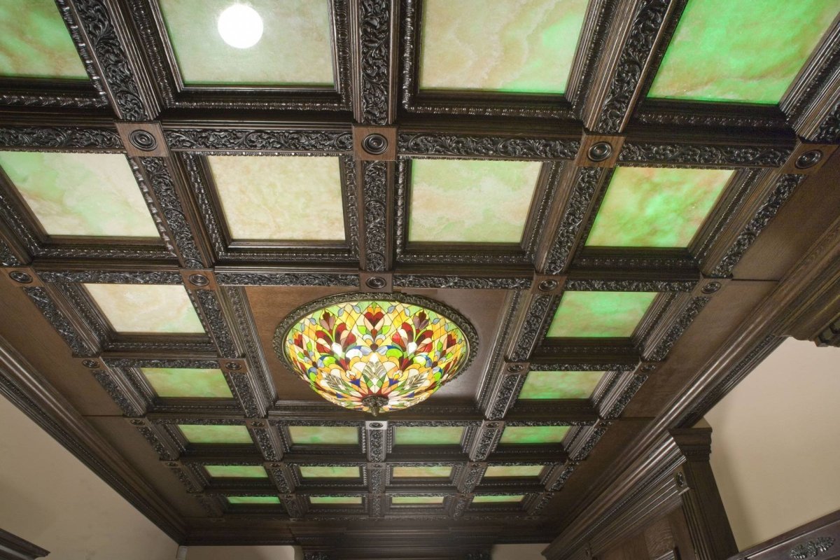 Кессонный потолок древняя Греция