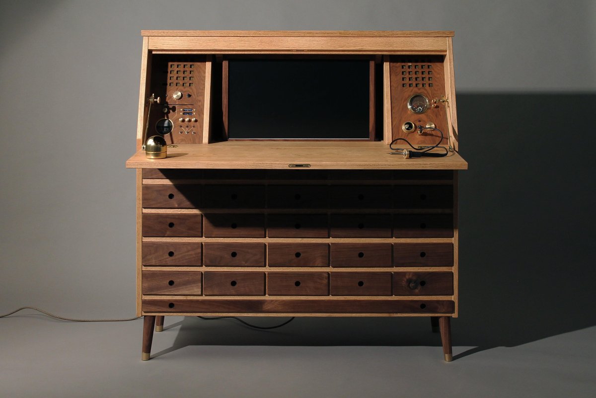 Стол бюро секретер лофт