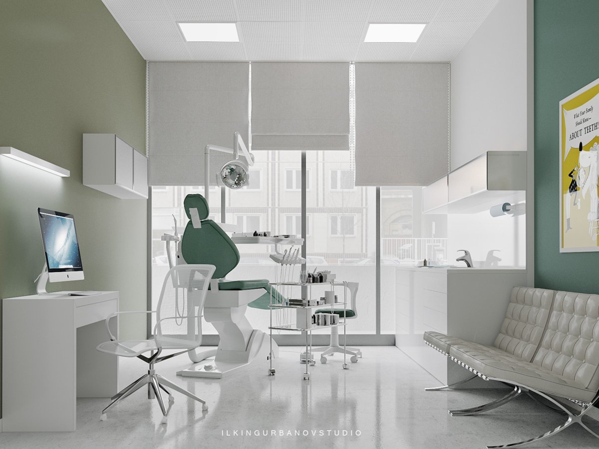 Стоматология в стиле хайтек