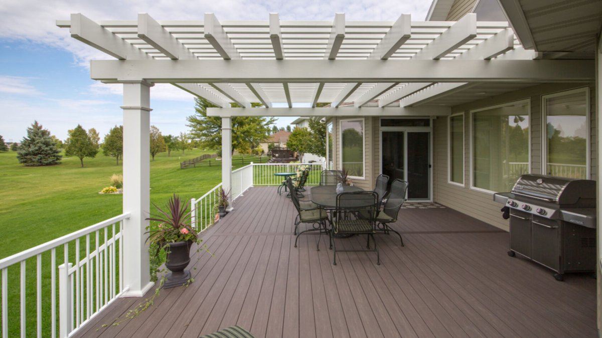 Беседка с верандой