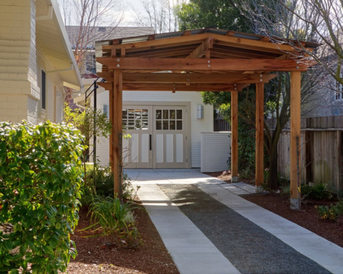 Пергола на стоянку авто