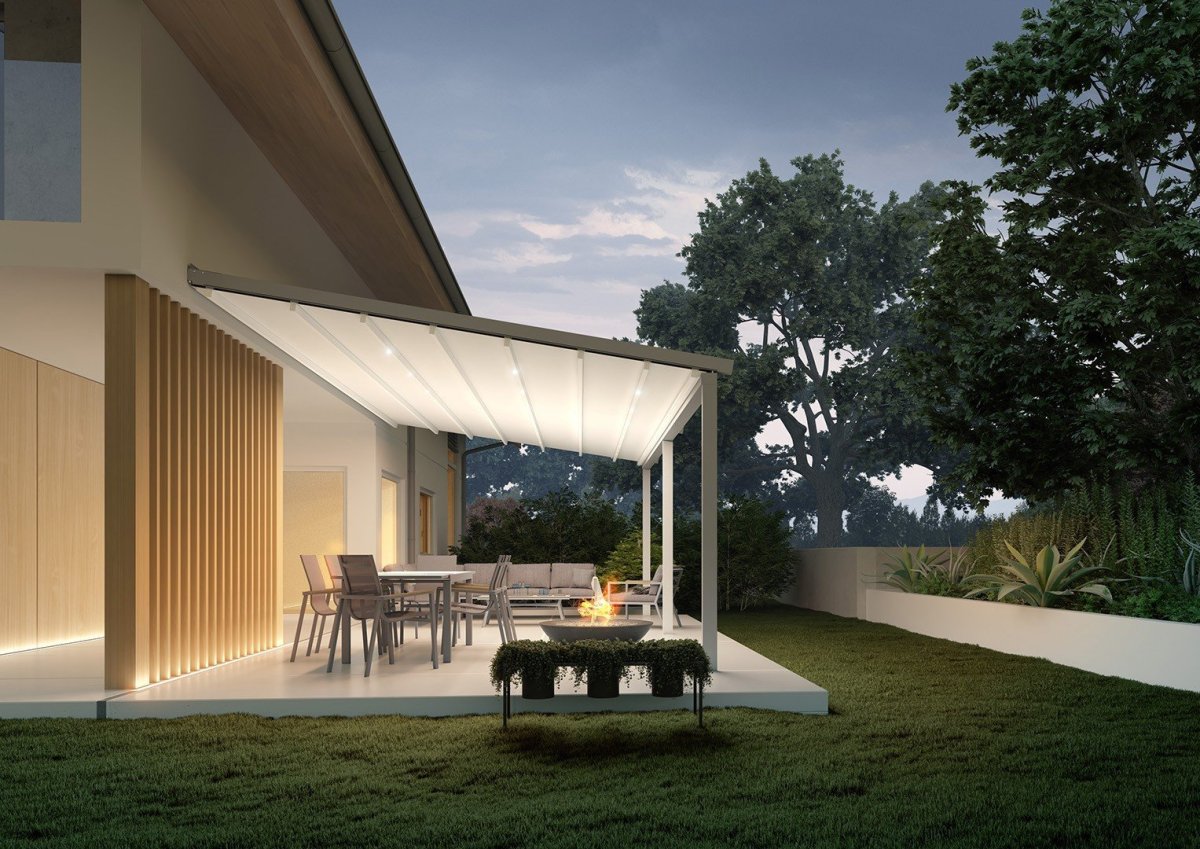 Современный стильный навес