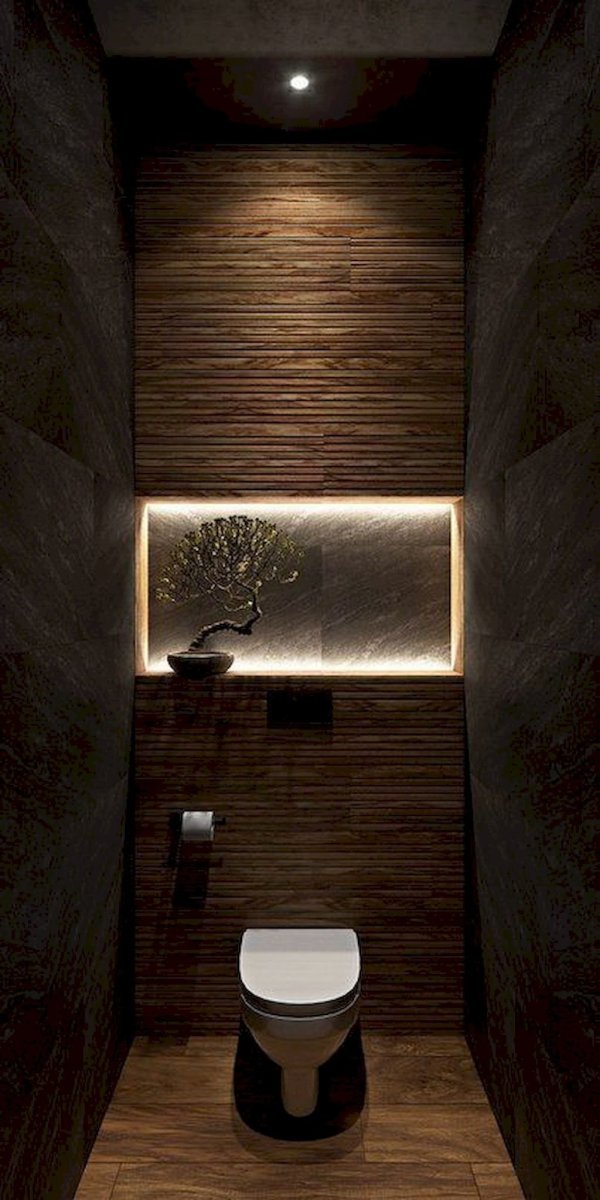 Подсветка в туалете