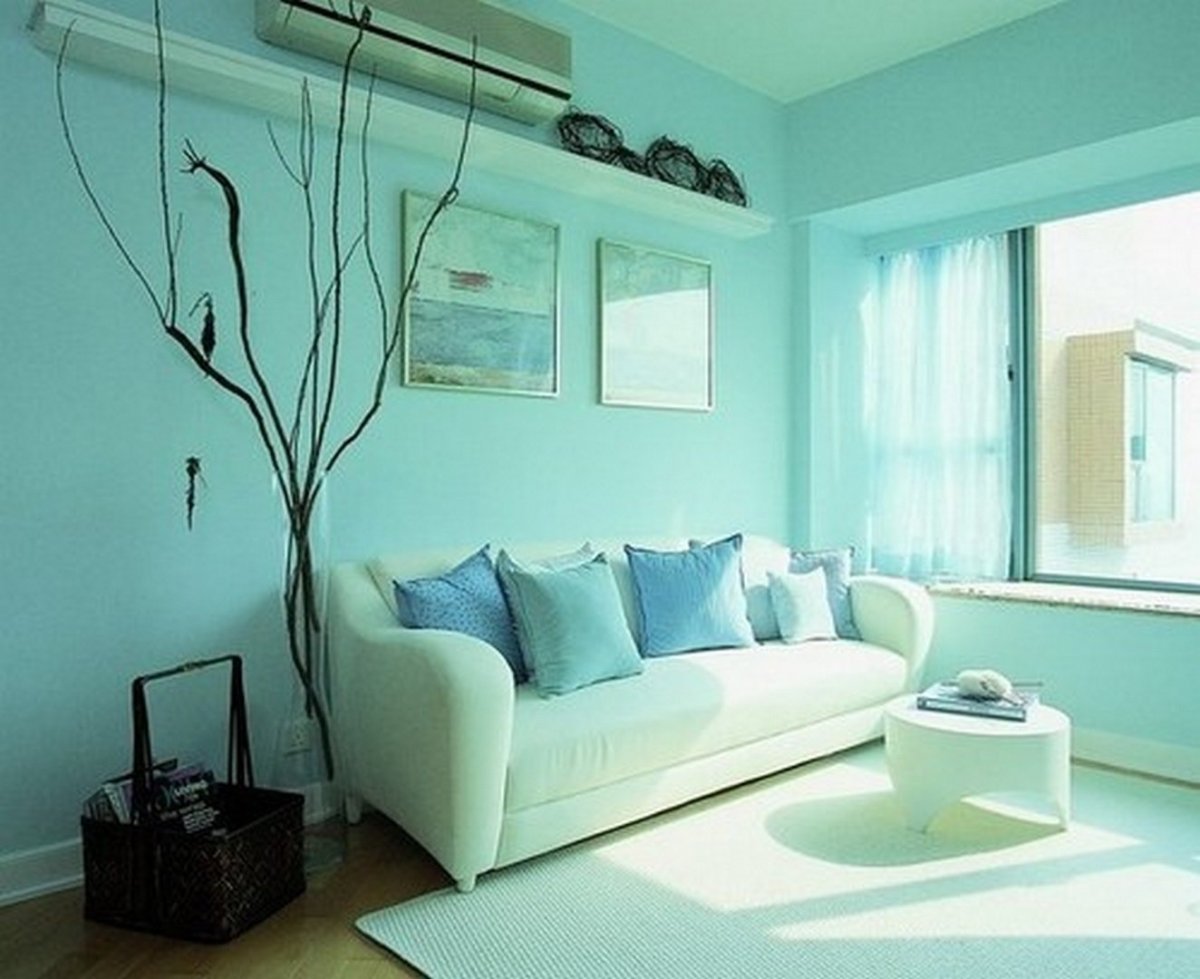 Бирюза в интерьере