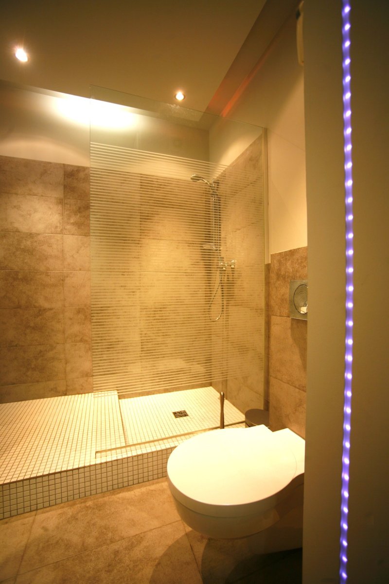 Освещение в ванной комнате светодиодное