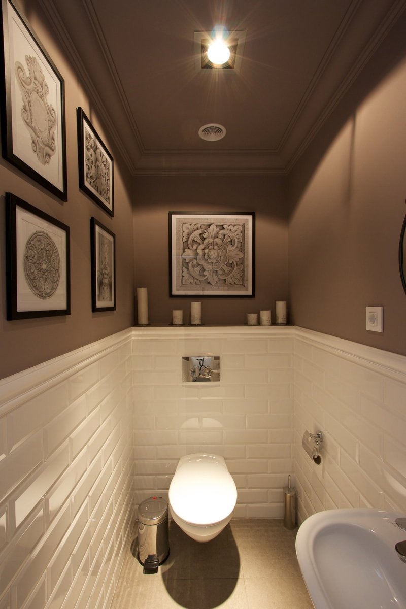 Потолок в туалете