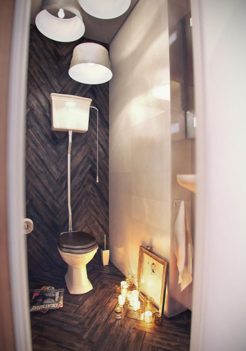 Уютные туалетные комнаты