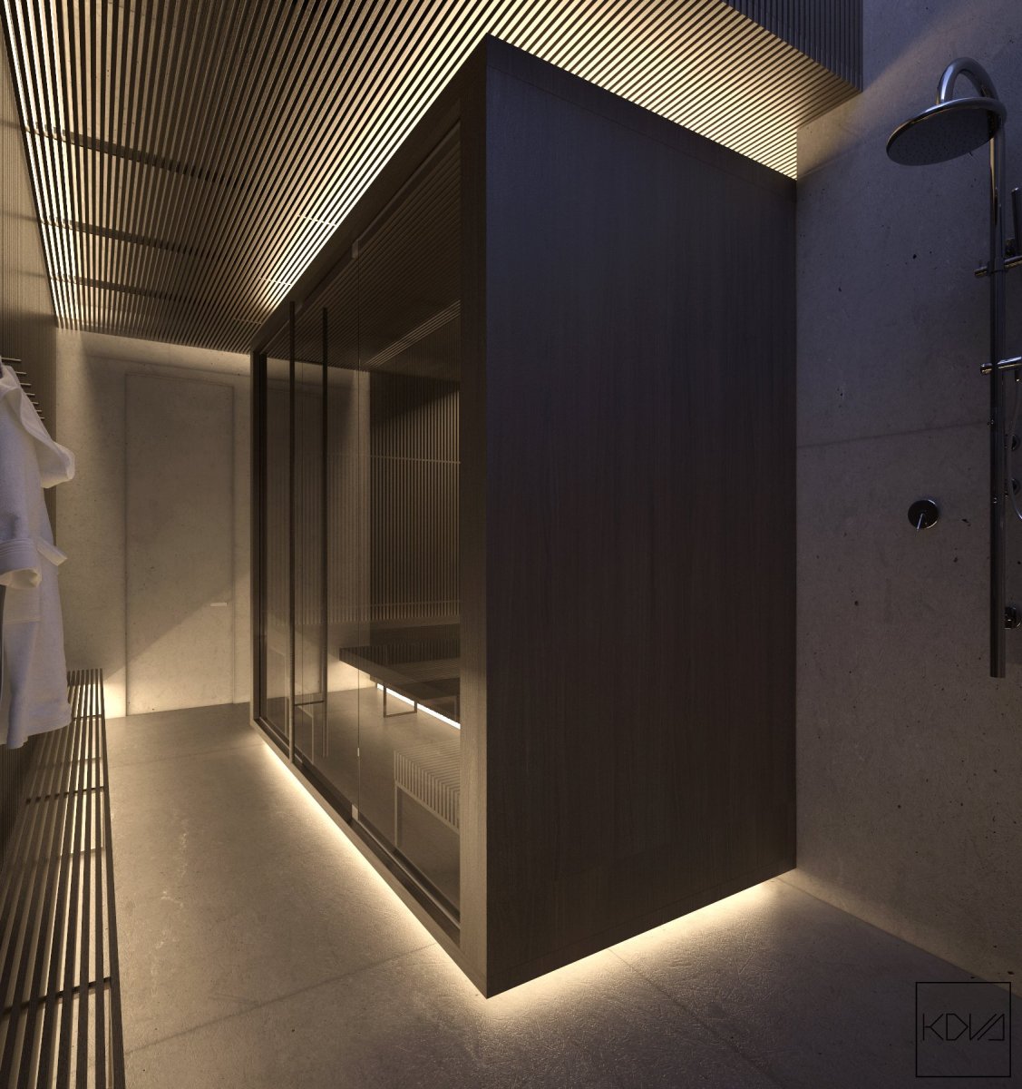 Подсветка в туалете