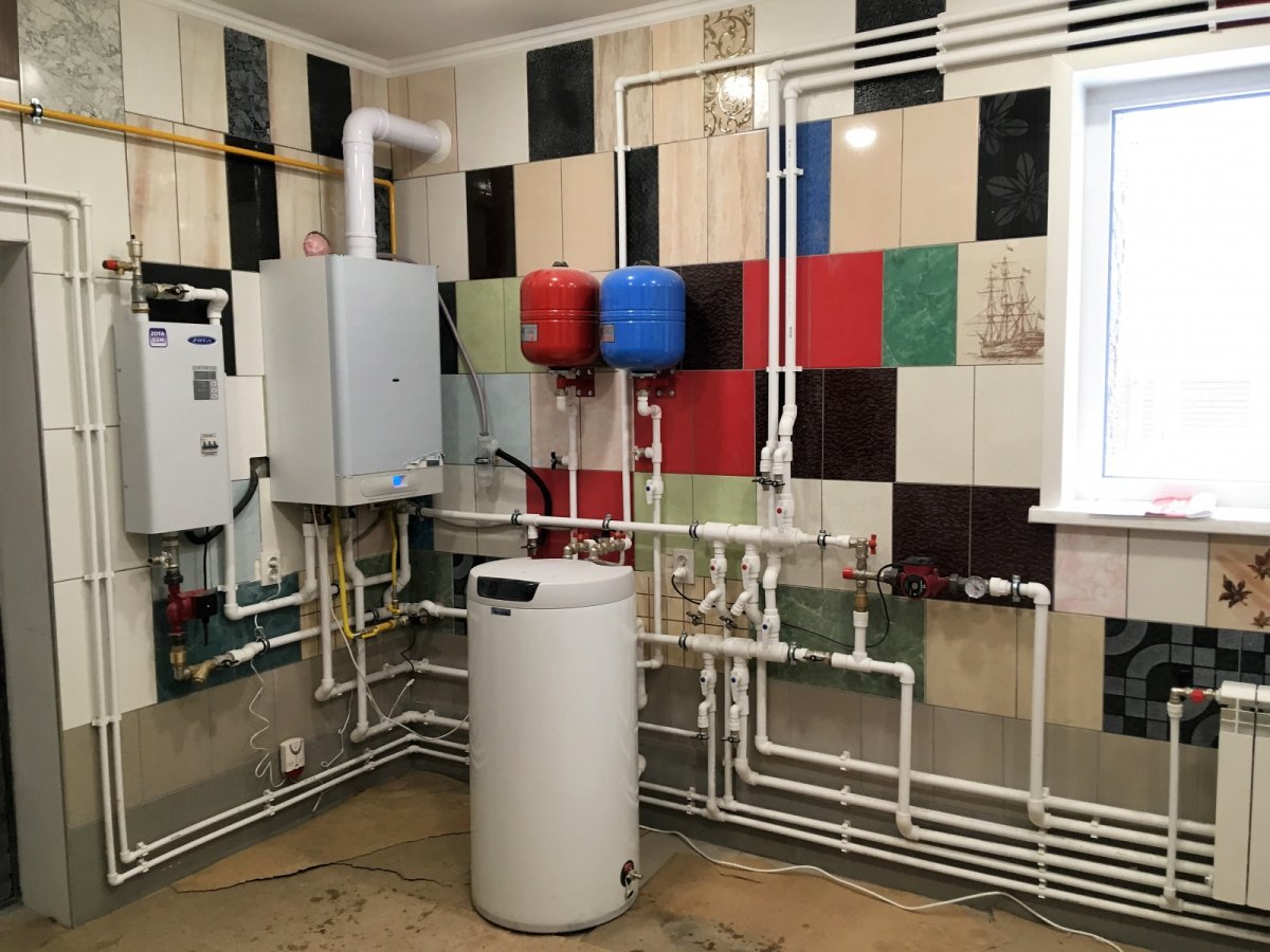 Отделка бойлерной