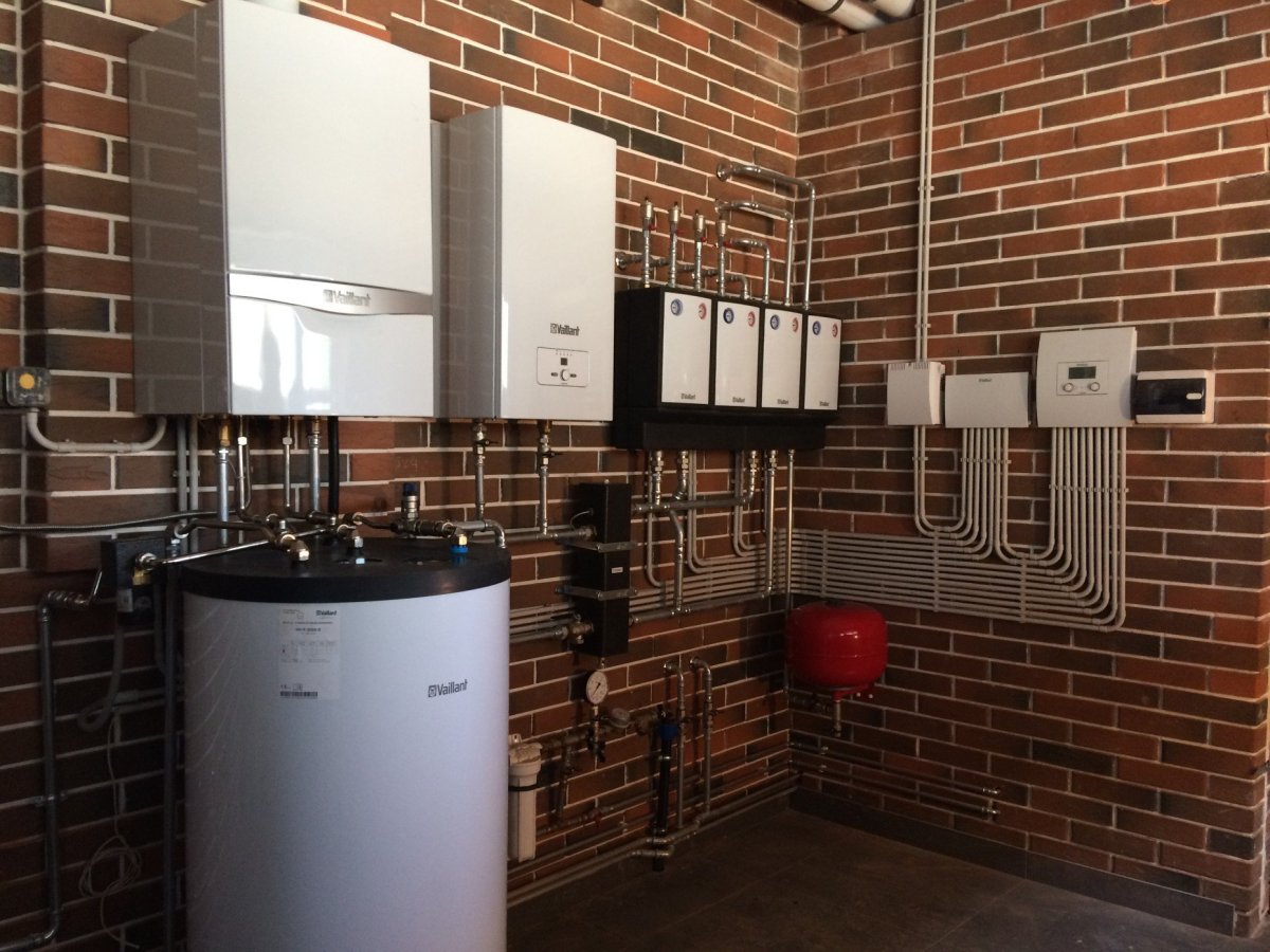 Отделка котельной