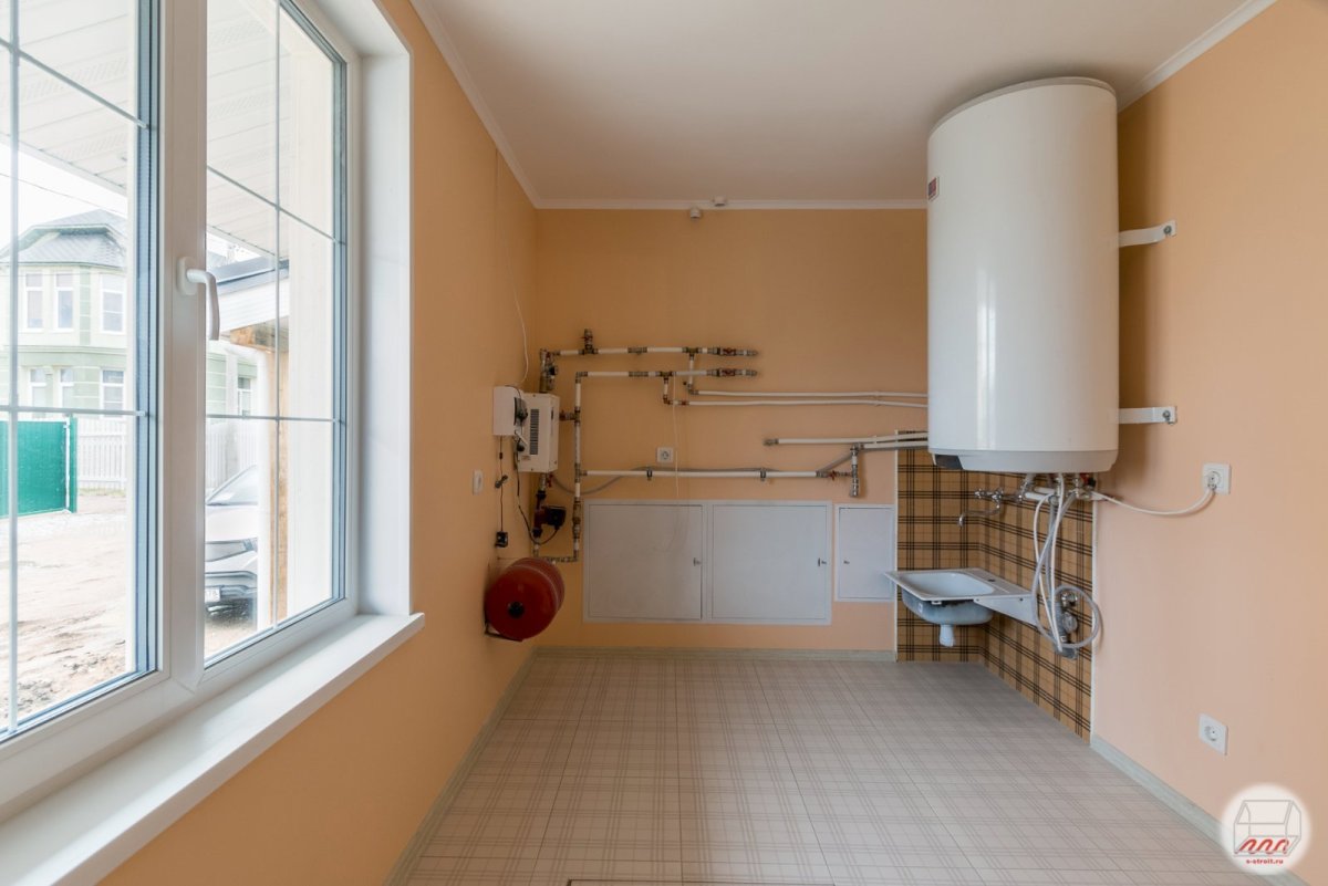 Отделка котельной в частном доме