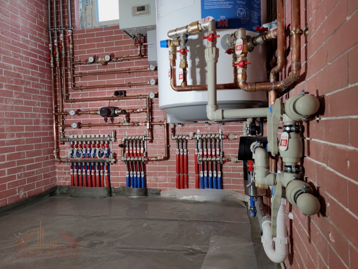 Медное отопление в частном доме