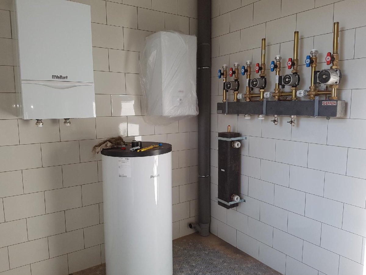 Отделка котельной