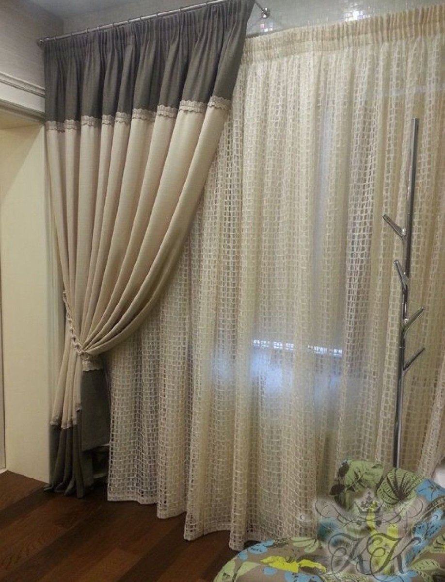 Варианты удлинения штор