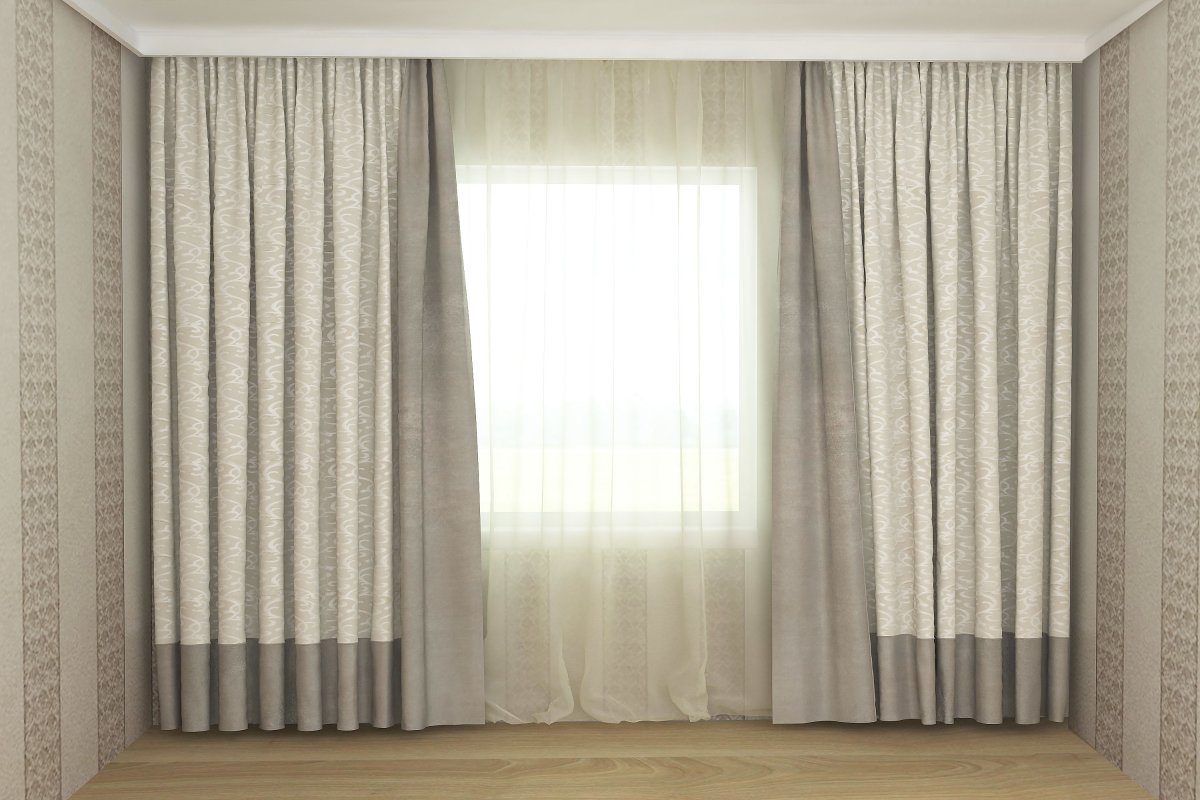 Шторы в Светлом зале